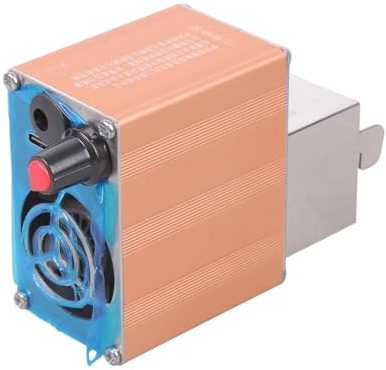 Ventilador de carcasa de metal con cable USB, control de dos velocidades, altos flujos de aire para refrigeración, ventilación al aire libre, uso de camping, ventilador de velocidad cambiable