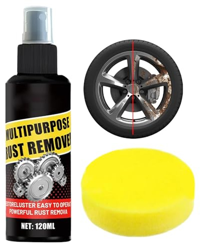 Décapant de Rouille pour Métal - Spray Lubrifiant pour Disques de Frein,Lubrifiant pour chaîne vélo | Pour cyclistes, motards, trajets quotidiens, longs, ville, route, conducteurs, garage, camping-car