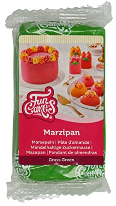 FunCakes mandelhaltige Zuckermasse Grass Green, 1er Pack (1 x 250g)