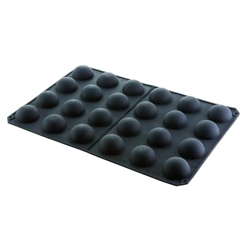 Pujadas Moule Silicone 600 x 400 mm pour 24 Demi-Sphères Silicone600 400