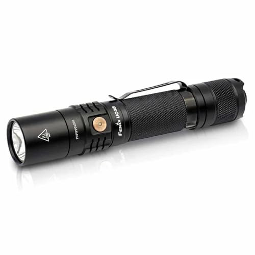 fenix 446 UC35 V 2 LED-Taschenlampe, Flashlight 1000 Lumen, Micro-USB, Schwarz