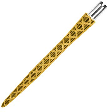 Target Steel Tip Firestorm Dart Wechsel- Spitzen Titanium Point Längen (Gold Diamond 26 mm)