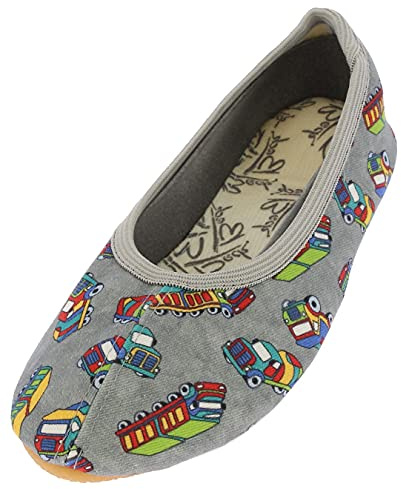Beck Jungen vrachtwagen Gymnastikschuhe, Grau, 27 EU