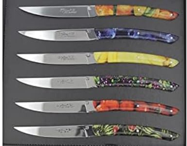 WUSAKI Damas - Couteau Santoku alvéolé