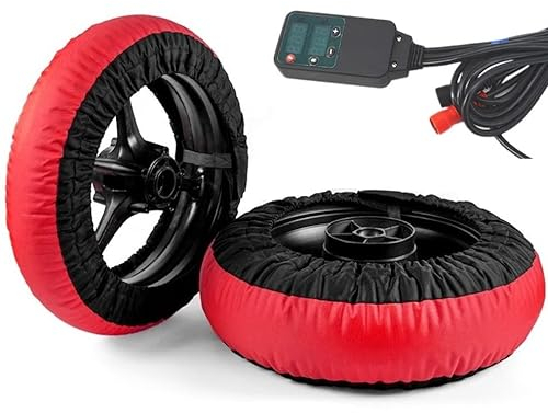 Calentadores de neumaticos digital de motos 120/70-17 y 180-200/55-17 (hasta 100 grados)