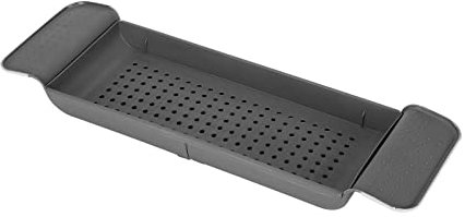 Rust Free Over Bath Tub Expanding Rack Shower Caddy BathTub Organiser Tray Bath Caddy Bridge Expandable Bath Rack