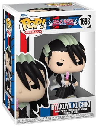 Funko POP! Animation: BLEACH - Byakuya Kuchiki - Bleach - Vinylfigur för samlare - Presentidé - Leksaker för barn & vuxna - Anime Fans - Modellfigur för samlare och utställning