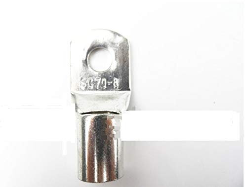 10pcs 30pcs/Lot SC 70-8 70mm2 8mm Bolt Hole Tinned Copper Cable Lugs Battery Terminals (Color : 30PCS)