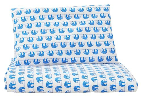 Kinder Jersey Bettwäsche-Set aus Bio Baumwolle 100 x 135cm, Kissen 40 x 60cm, GOTS zertifiziert