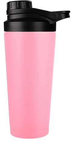 EACHPT Edelstahl Protein Shaker 750ml, Eiweiß Shaker Mit Sieb | Edelstahl Doppelwandig Vakuum Isoliert, BPA Frei Auslaufsicher, Thermoflasche Für Eiweiß-Sportgetränke