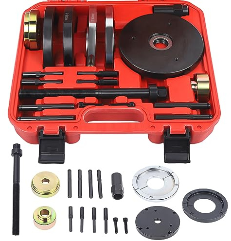 Loobiiny Set di attrezzi per cuscinetti ruota in acciaio al carbonio, 82 mm