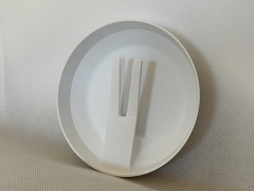 Clip Cable Cover - Kabelabdeckung zum Clipsen ohne Verschraubung und ohne Bohren und Dübel - TOP! (Weiß, 12cm x 2,5cm für Kabel Ø6,5mm - Ø10,5mm)