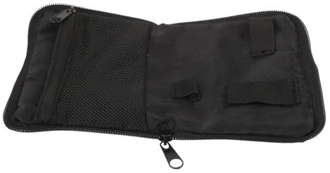 KOMBIUDA pour Lecteur de glycémie Moniteur de Pression artérielle de Soins diabétiques pour glucomètres Portables pour diabétiques en Tissu Noir