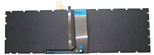 Laptop Backlit Keyboard For MSI Creator 17M A9S Creator 17M A9SD A9SE Swiss SW Black New