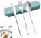 4PCS Portable Cutlery Set Convenient Reusable Travel Cutlery Set with Case Exquisite Metal Travel Cutlery Set Suitable for Outdoor Travel Camping Picnic School Office Everyday Use (Green)