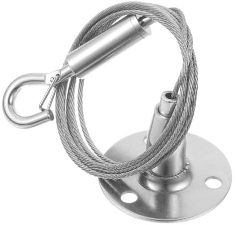 TOBBOMEY Kit Corda per Appendere Foto Acciaio Inossidabile Cavo Resistente con Meccanismo per Uccelli e Decorazioni Domestiche Facile Installazione e Uso