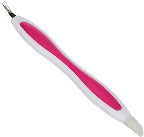 TITANIA Softtouch Nagelhautmesser mit Gummihut, auf Blisterkarte, Farbig Sortiert, 1er Pack (1 x 210 g)