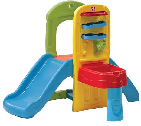 Step2 Play Ball Fun Climber, Kids Outdoor/Indoor Playset, Backyard Playground Set, Slide, Ladder, Ball Drop Maze, Outside Jungle Gym, For Toddlers 1.5+ Years Old