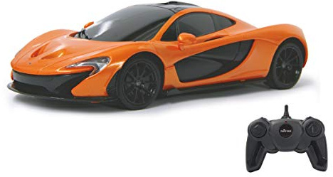 JAMARA McLaren P1 1:24 2,4Ghz - offiziell lizenziert, bis zu 1 Stunde Fahrzeit bei ca. 9 Km/h, perfekt nachgebildete Details, hochwertige Verarbeitung, orange, 405104