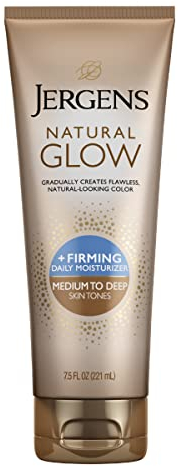 Jergens Natural Glow Firming Medium Tanning Lotion, 7.5-Oz