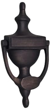 Urnen-Türklopfer im viktorianischen Stil, massives Messing, 6 Ausführungen (Antik-Bronze, 15,2 cm)