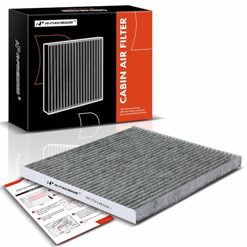 A-Premium Cabin Air Filter with Activated Carbon Compatible with Nissan & Infiniti Models - Altima 2013-2018, Murano 2015-2023, Pathfinder 2013-2020, Maxima 2016-2023, QX60 2014-2020, JX35 2013