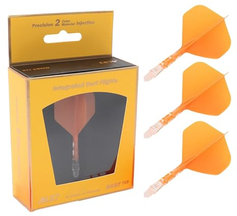 Neamou Dart Shaft System, 3 Stück Dart Flights mit Schaft, Darts Flights Dartpfeile Dartzubehör, Dart Schäfte Dart Shafts Zubehör, Dartschäfte mit Integriert für Unerfahrene Profispieler