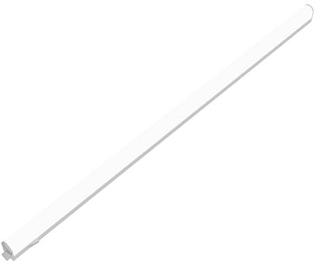 Lampenlux LAGERRÄUMUNG! 60% RABATT T5 Unterbauleuchte Macky 2x Küchenlampe mit Schalter 28W 2500 Lumen IP20 Warmweiß Weiß Unterbaulampe Wandlampe Küchenunterbauleuchte Lichtleiste (2Stück) (120cm)