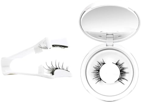 xolear Ciglia Magnetiche, 3D Ciglia Finte Magnetiche con Applicatore, Magnetic Lashes Riutilizzabili Non Necessita di Colla, Facili Indossare e Rimuovere, per Trucco Quotidiano e Occasioni Speciali