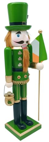 SMASOLO Figurine de Soldat Irlandais Décoration de Saint Patrick pour Ornement pour Maison Table