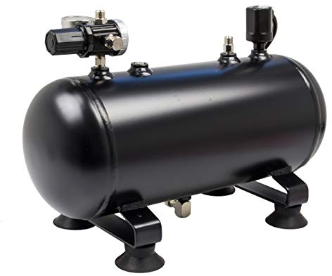 Kompressor Airbrush 5.3L airtank system Lufttank Abschaltautomatik Sparmax