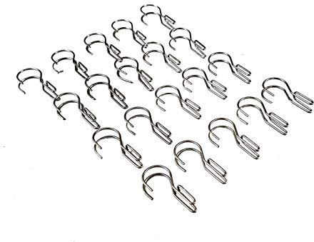 Clip für Befestigung Taubenabwehr an der Dachrinne - 20-er Packung