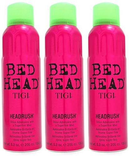 Tigi Bed Head Headrush Spray Triple Pack (3 x 200 ml