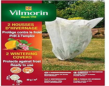 Vilmorin - 2 Housses d'hivernage Vilmorin pp 30 g/m² blanche 1.60m x 1m