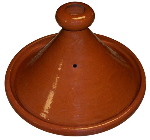 Moroccan Lead Free Cooking Tagine Glazed X-Large 13 Inches in Diameter Authentic Food