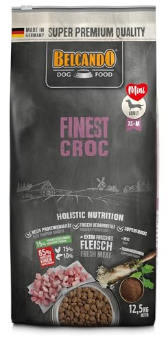 Belcando 558025 Alimentation sèche pour Chiens 12,5 kg Canard, Foie