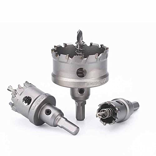 1PC Core Scie Perceuse Métal Acier Inoxydable Métal Bois Hick Plaques En Acier Forage Carbure 12-160mm, 100mm