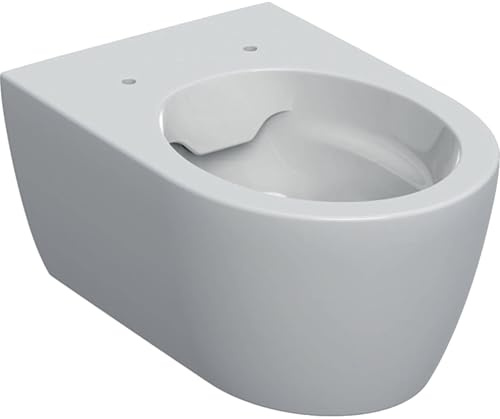 Geberit iCon Wand-WC Tiefspüler, spülrandlos, geschlossene Form, 6l, 501661, 501.661.00.1, Farbe: Weiß