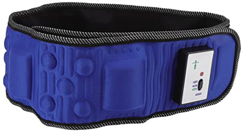 Electric Vibrating Slimming Belt Electric Slimming Belt Slimming Massage Belt Vibrating Slimming Belt Belly Fat Burner for Women,Convenient Electric Massage Belt Body Shaping for Office Use UK Plug