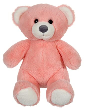 GIPSY TOYS - Trendiger Bär 15 cm - Rosa - Kuscheltier für Kinder - In 5 verschiedenen Modellen erhältlich - 071538