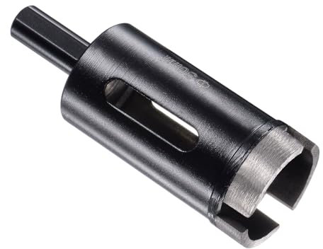 CoCud Diamond Core Drill Bit, 30mm Dia Triangle Shank, Tiles Stones Marble Concrete Dry/Wet Hole Saws Black - (Applications: for M10 Angle Grinder), 1-Piece