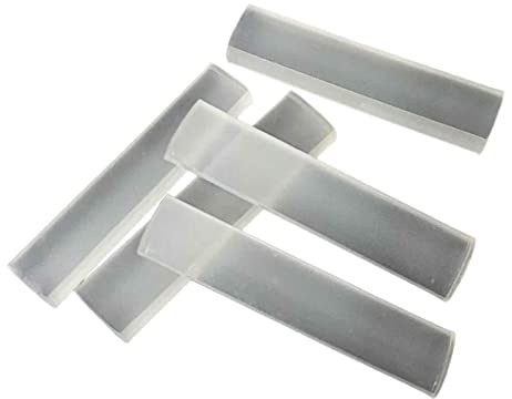 Montesy 5 pièces en plastique polymorphe, plastique malléable, fond dans l'eau chaude, fabrication de bijoux, fournitures artistiques en résine thermoplastique