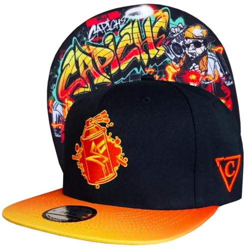 Capiche [99+ VARIATIONEN] Snapback Cap - Kappe Baseball Mütze Kunst Unisex Schirm Männer Herren Damen D-347 Beatboxer