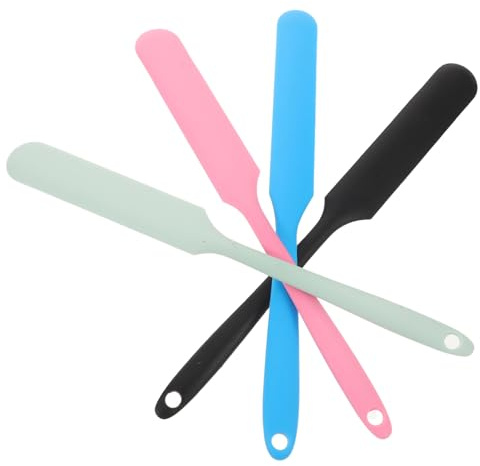 Augenbrauenwachsstäbchen 4 Stück-pack Kunststoff für Gleichmäßige Anwendung | Gesichts und Haarentfernung, Salon und Reisetauglich, für Frauen und Männer, Kompakt und Tragbar