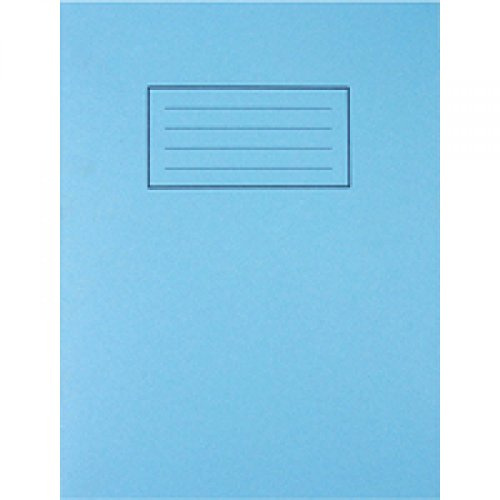 Silvine 26966X Skrivbok, Blå, 229x178mm 80 Sidor, Paket med 10