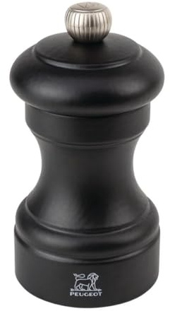 Pimentero Peugeot madera negro - 100mm