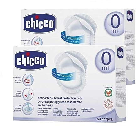 Coppette Assorbilatte Chicco 2 confezioni da 60 pezzi