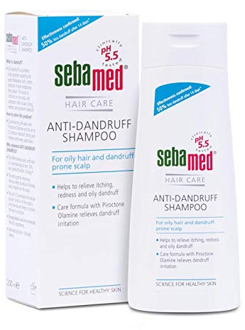 Sebamed Anti-Dandruff Shampoo 200ml - Pack of 3