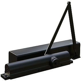 DRIWON - Robuster Türschließer (schwarz)-DN8220