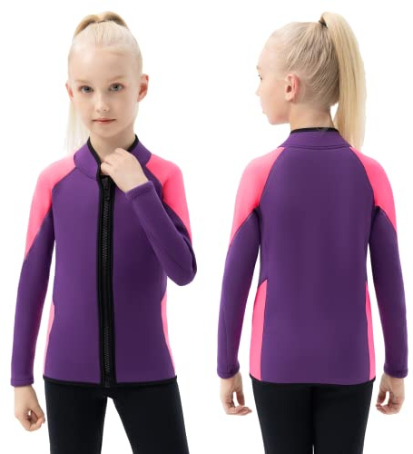 Intboss Kids 3mm Boys Girls 3T 4T Toddler Wetsuit Jacket 2mm Youth Size 6-14